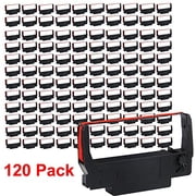 myCartridge 120 Pack Compatible Ribbon Cartridge Replacement for ERC 30 34 38 B/R Black Red for use in ERC38 NK506