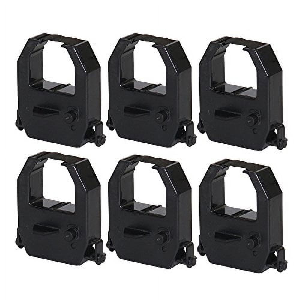myCartridge 6 Pack Compatible Time Clock Ink Ribbon Replacement for
