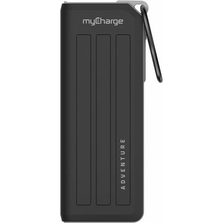 myCharge - Adventure H2O Turbo 20,100 mAh Portable Charger for Most USB Enabled Devices - Gray