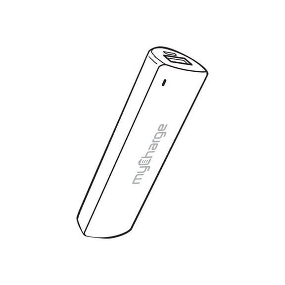 myCharge BasicPower - Power bank (USB) - on cable: Micro-USB