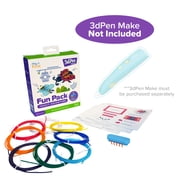 myFirst 3dPen Make Filaments Fun Pack-Insect Adventure, Kid-Safe Low-Temp PCL Material, 3 Themed Kits for Creative Play