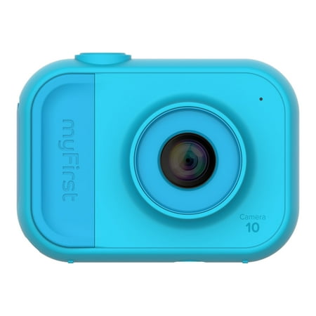 MyFirst - Camera 10 - New Mini Digital Camera for Kids, Photo, Video, 5MP, 32GB Micro SD Card - Blue