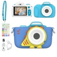 thumbnail image 1 of myFirst Camera 3 - New Kids Mini Camera, 16MP HD Video, Selfie Lens, Shockproof Case, microSD Compatible - Blue, 1 of 11