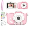 thumbnail image 1 of myFirst Camera 3 - New Kids Mini Camera, 16MP HD Video, Selfie Lens, Shockproof Case, microSD Compatible - Pink, 1 of 11