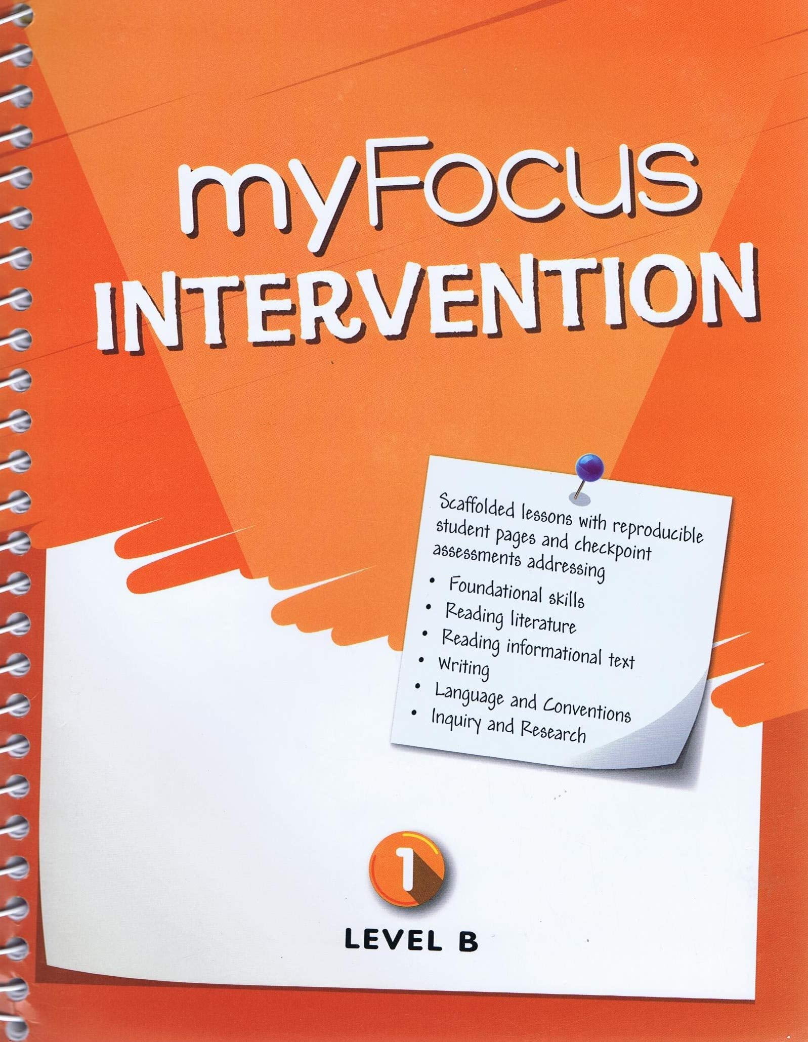 0328993913　9780328993918　myFocus　Level　Intervention　Guide　Teacher's　B　Used/Very　Good