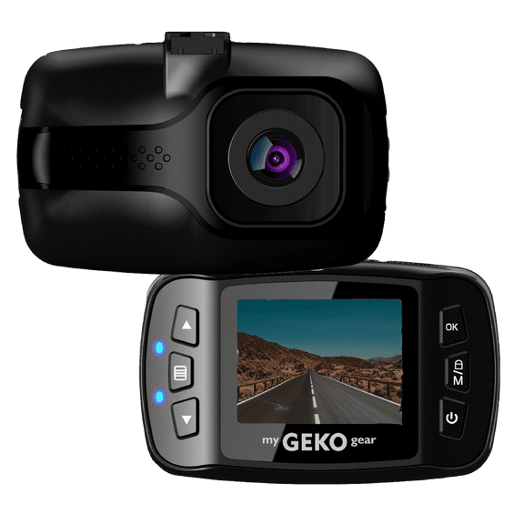 myGEKOgear by Adesso Orbit 110 Full HD 1080p Dash Cam, 120 Viewing Angle, G-Sensor