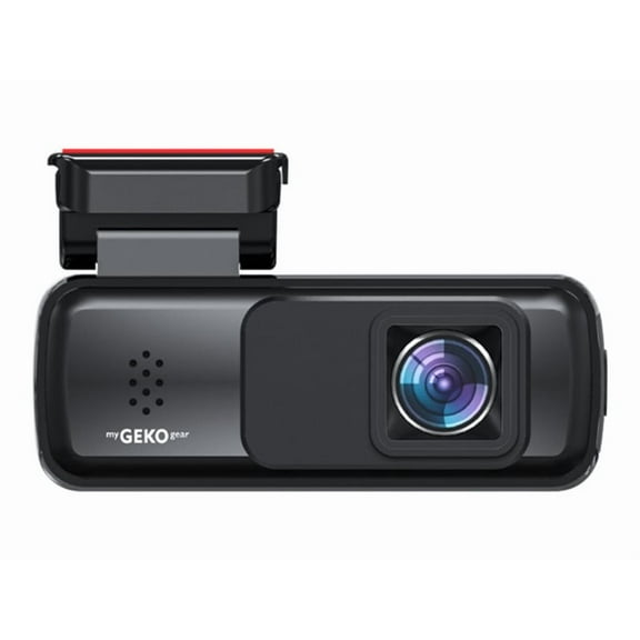myGEKOgear - Orbit 122 - 1080P Dash Cam, G-Sensor, 8GB MicroSD Card and 2 Blindspot Mirrors Included