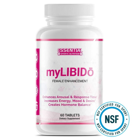 myLIBIDO Female Support Capsules – Energy, Mood & Desire Enhancement, 60 Count