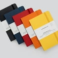 thumbnail image 1 of myPAPERCLIP Executive Series Notebook, Soft Cover, Large (6.5" x 9.5"), Ruled, Yellow, 1 of 1