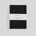 thumbnail image 1 of myPAPERCLIP Executive Series Notebook, Soft Cover, A5 (5.83" x 8.27"), Plain, Black, 1 of 7