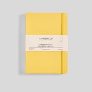 myPAPERCLIP Executive Series Notebook, Soft Cover, A5 5.83 x 8.27, Plain, Yellow