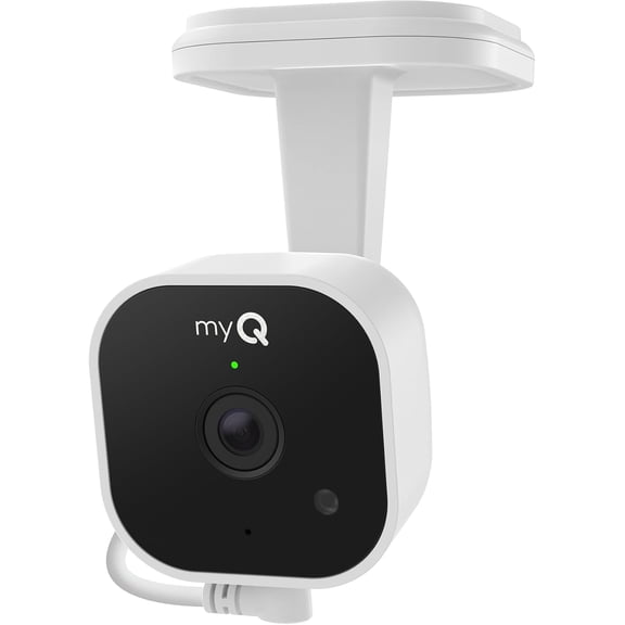 myQ Garage Plug-in Camera Gen 2 2K Smart Wi-Fi Garage Camera with Night Vision, Wide-Angle Lens, 2-Way Audio, Magnetic Base & Motion Alerts, App Control Compatible with Your Garage Door Opener