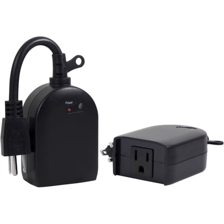 myTouchSmart 6-Hour Outdoor Countdown Timer, Plug-in 1 Grounded Outlet, 3 Pack - 44794