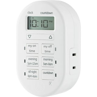myTouchSmart Programmable Indoor Plug-In Digital Timer, 1-Outlet, 26892 myTouchSmart Programmable Indoor Plug-In Digital Timer, 1-Outlet, 26892