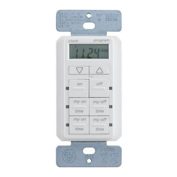 myTouchSmart Simple Set In-Wall Digital Timer, 26893-P1