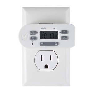 myTouchSmart Simple Set Indoor Plug-In Digital Timer