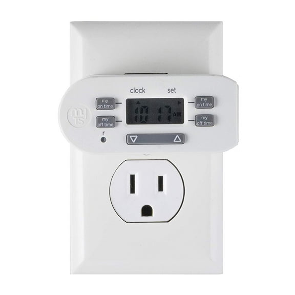 myTouchSmart Simple Set Indoor Plug-In Digital Timer, 1-Outlet, 36253