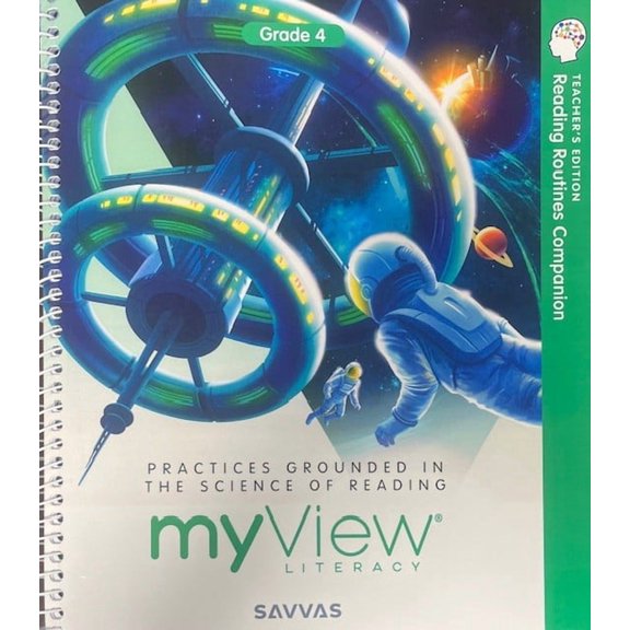 myView Literacy: Reading Routines Companion, Grade 4 Teacher's Edition, c. 2024, 9781428553729 142855372X