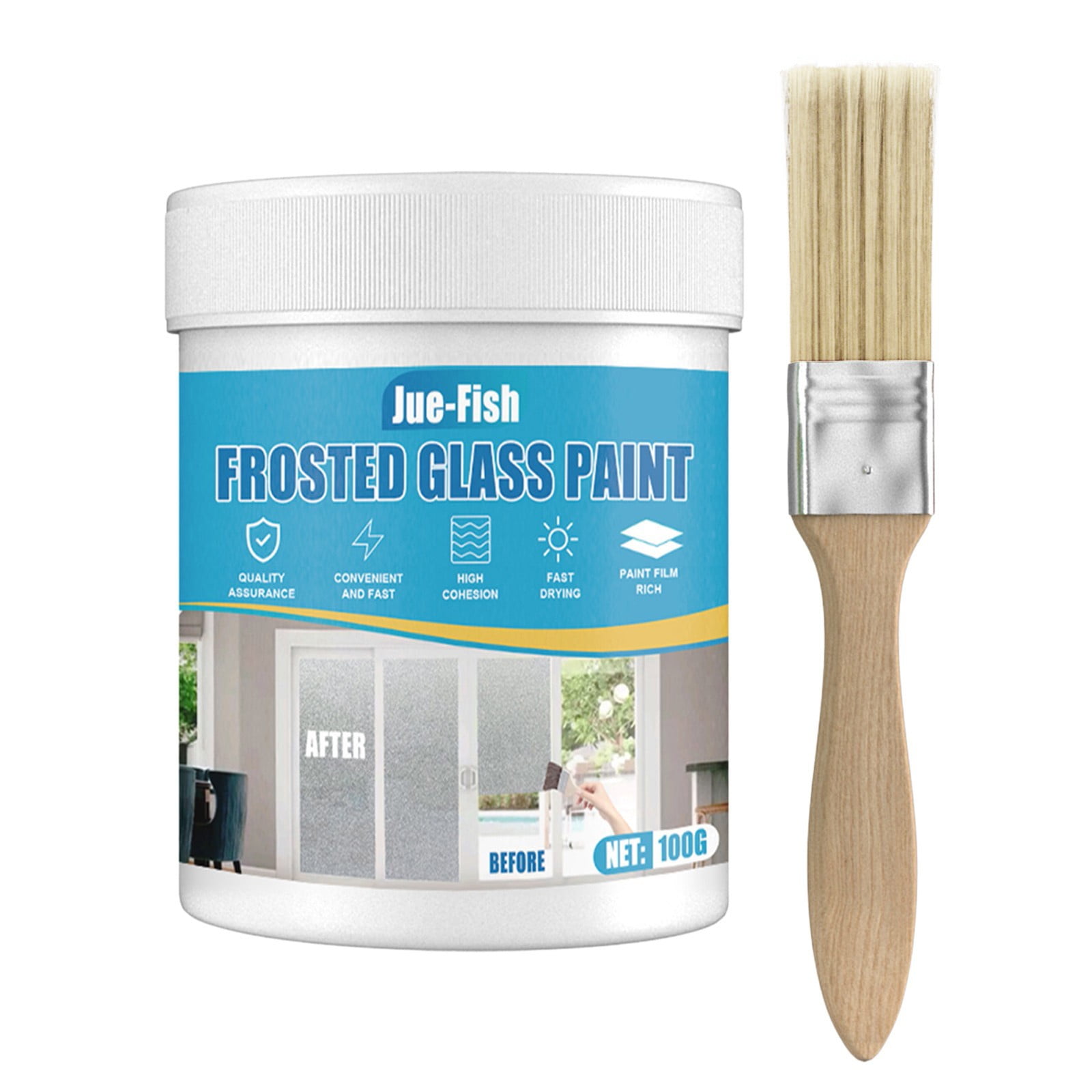 mynkyll Frosted Glass Paint Door And Window Shading Frosted Glass Paint
