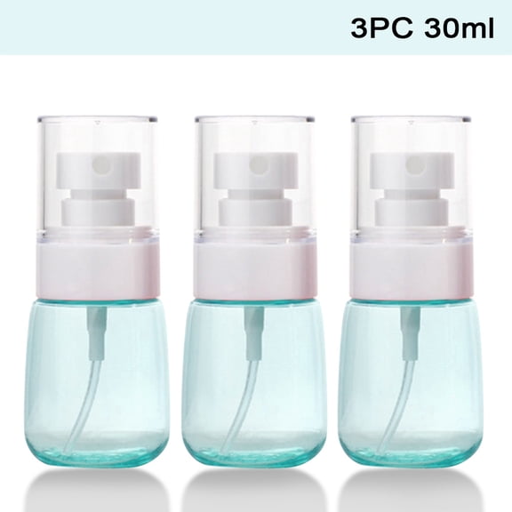 myvepuop Spray Bottles 3PC Empty Bottle Small Plastic Spray Bottle Travel With Plastic Sprayer 30ML Blue One Size