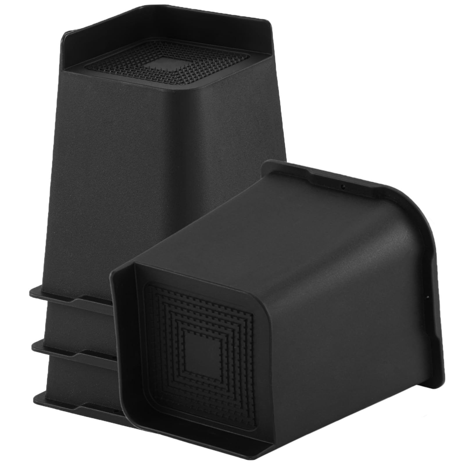 mzvcopm Bed Risers 8 AIF4 Inch Heavy Duty, Chair Risers, Table Leg