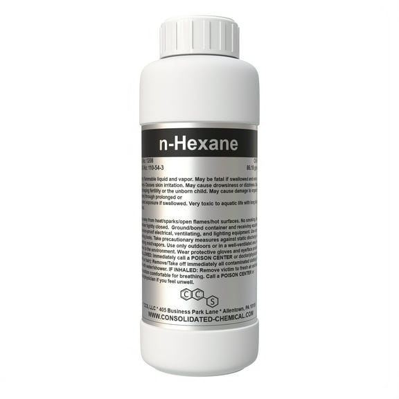 n-Hexane | High Purity Reagent Solvent - 500mL (16 Fl Oz)