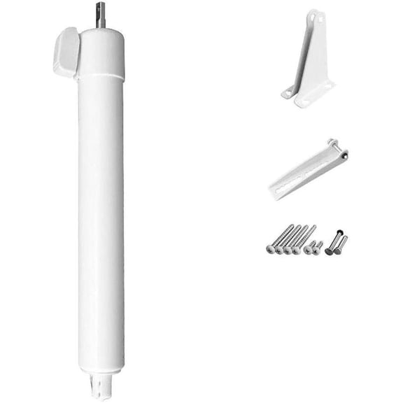 'n Hold Smooth - Heavy Duty Door Closer System (White)