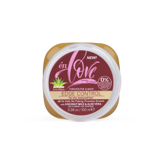 En Love Beauty Coconut Milk & Aloe Vera Forever For Always Edge Control, 3.38 oz.