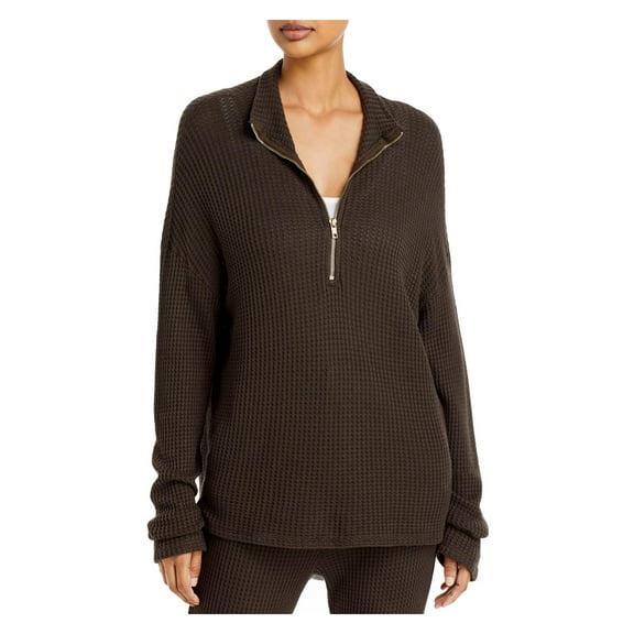 n:PHILANTHROPY Womens Orly Knit Zipper Pullover Sweater
