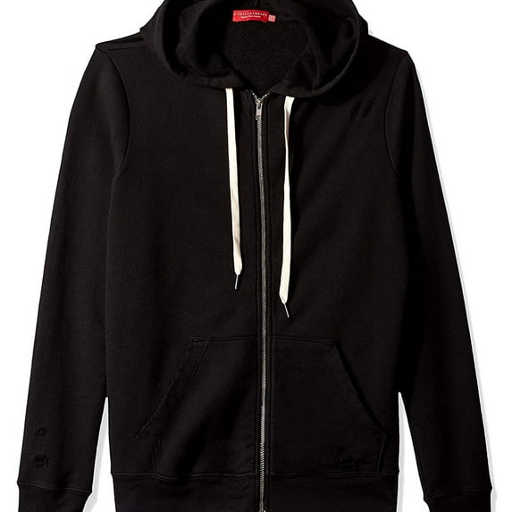 n:philanthropy Mens Hunter Hoodie Sweatshirt, Black, X-Large