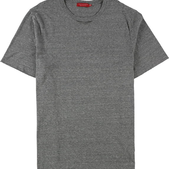 n:philanthropy Mens Liam Deconstructed Basic T-Shirt, Grey, X-Large