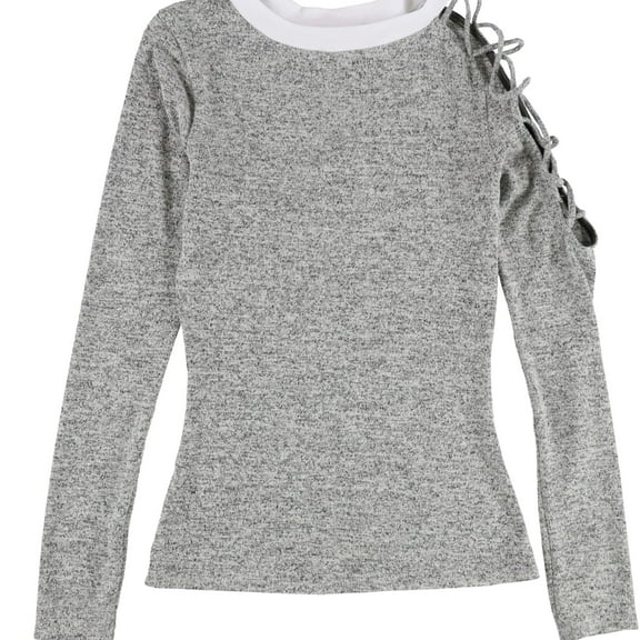 n:philanthropy Womens Avila Pullover Sweater, Black, Small