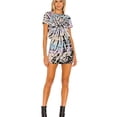 thumbnail image 1 of n:philanthropy Womens Bankok Bodycon Dress, Multicoloured, Large, 1 of 2