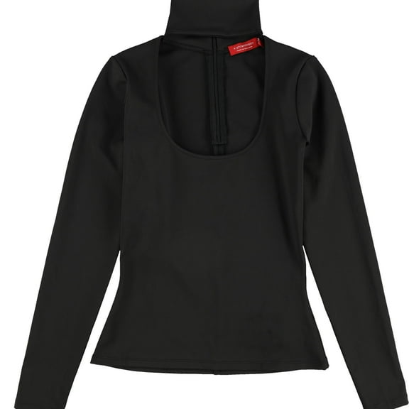 n:philanthropy Womens Catello Embellished T-Shirt, Black, Small