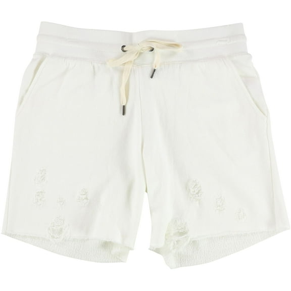 n:philanthropy Womens Coco Casual Walking Shorts, White, Small
