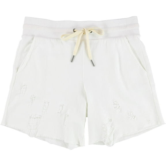 n:philanthropy Womens Coco Casual Walking Shorts, White, Small