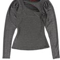 thumbnail image 1 of n:philanthropy Womens Delia Pullover Blouse, Grey, Small, 1 of 2