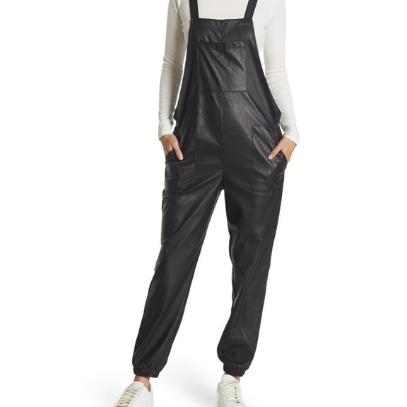 n:philanthropy Womens Freja Jumpsuit, Black, Small