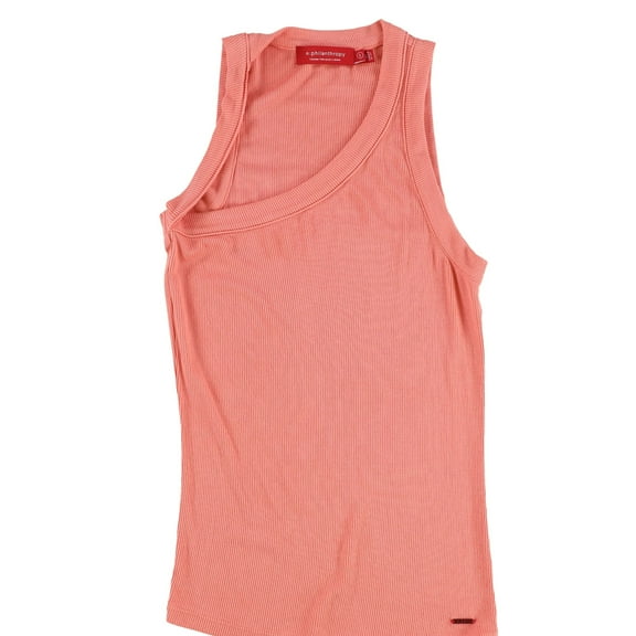 n:philanthropy Womens Gellar Tank Top, Orange, Small
