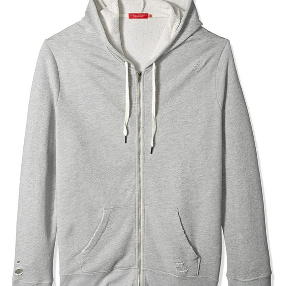 n:philanthropy Womens Hunter Hoodie Sweatshirt, Grey, Small