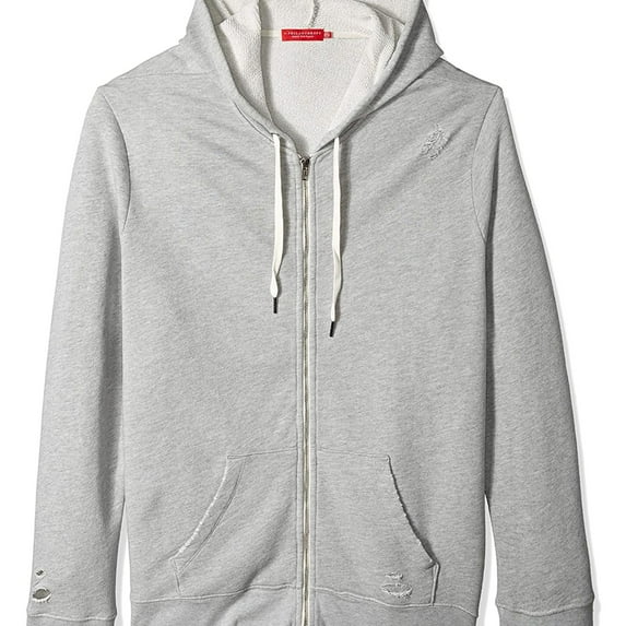 n:philanthropy Womens Hunter Hoodie Sweatshirt, Grey, Small