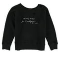 thumbnail image 1 of n:philanthropy Womens Instagram Sweatshirt, Black, Small, 1 of 2