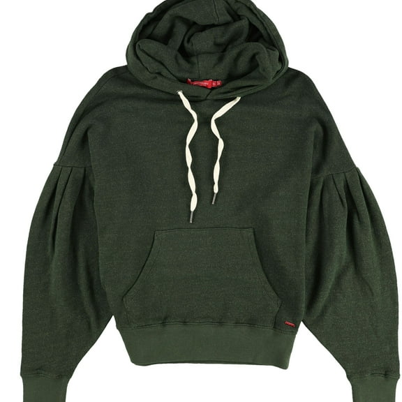 n:philanthropy Womens Lange Hoodie Sweatshirt, Green, Small