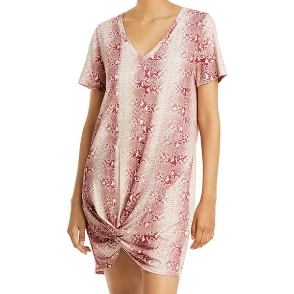n:philanthropy Womens Leonardo Shirt Dress, Pink, Small