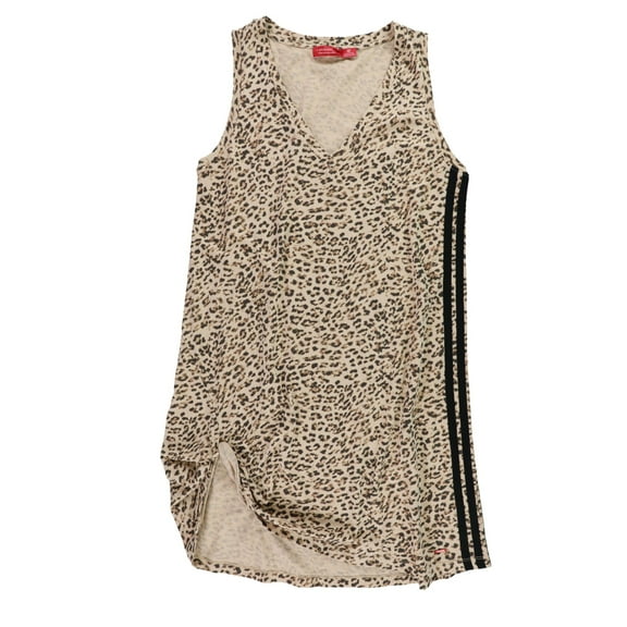 n:philanthropy Womens Leonardo Tank Shirt Dress Dress, Brown, Medium