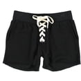 thumbnail image 1 of n:philanthropy Womens Lester Casual Walking Shorts, Black, Small, 1 of 2