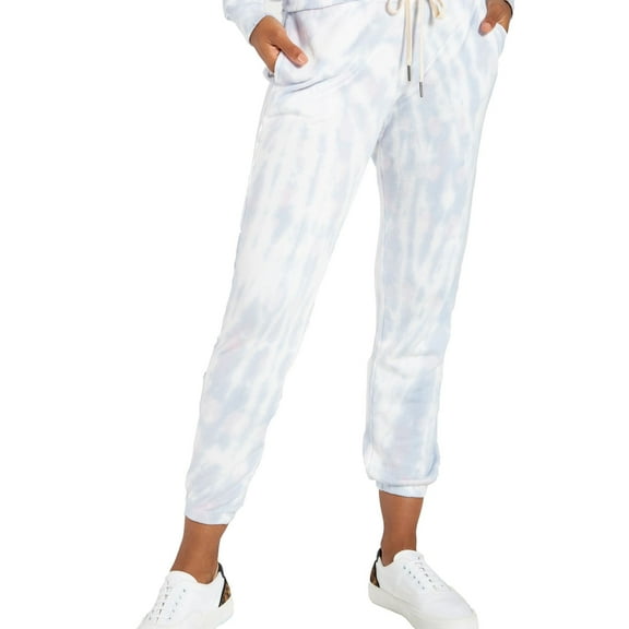 n:philanthropy Womens Night Tie-Dye Casual Jogger Pants, Purple, Medium