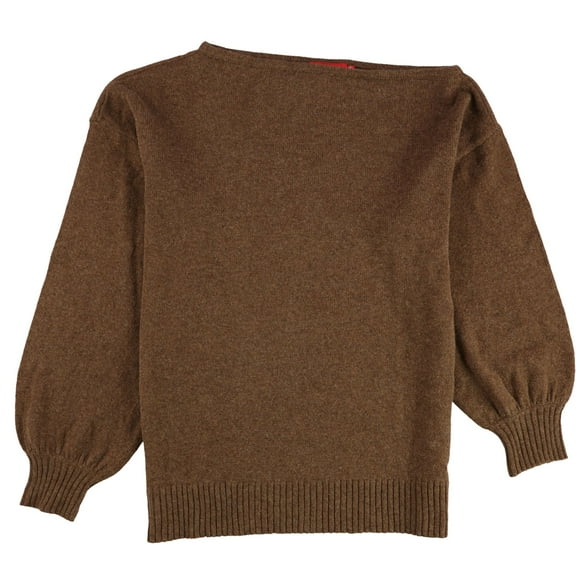 n:philanthropy Womens Oversized Pullover Sweater, Brown, Small