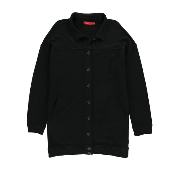 n:philanthropy Womens Oversized Sweatshirt, Black, Small