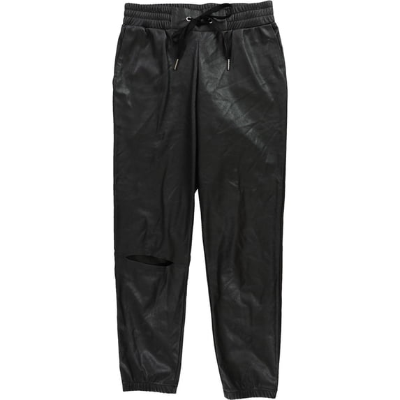 n:philanthropy Womens Scarlett Casual Jogger Pants, Black, Small